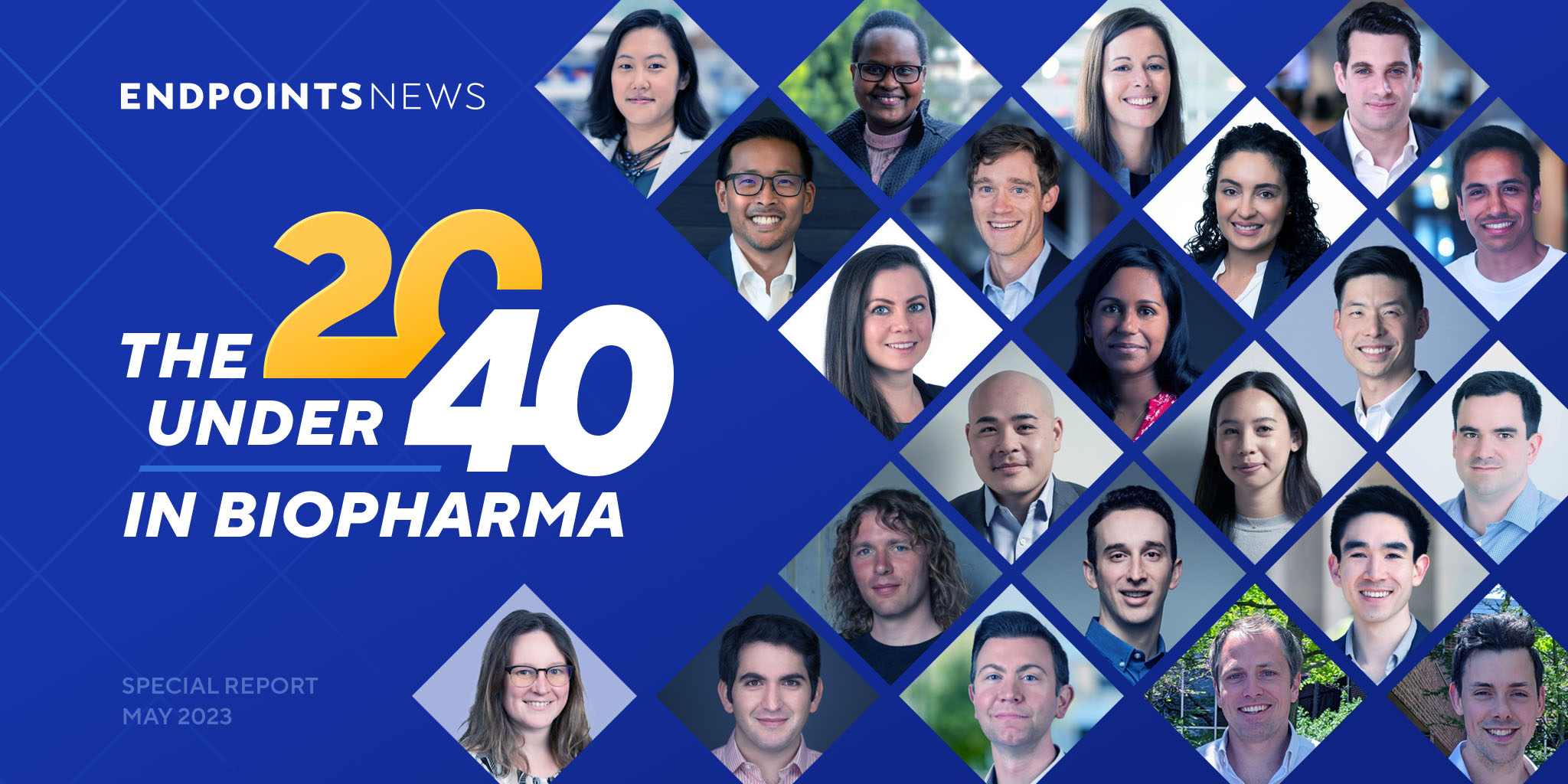 Co-founders recognized in Endpoints News’ “20 Under 40” list